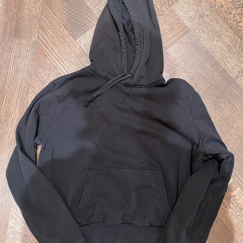 Men's Black Hoodie Sweater